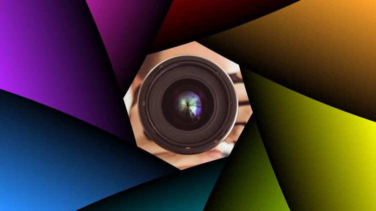 7 Camera Shutter Transitions: Stock Motion Graphics