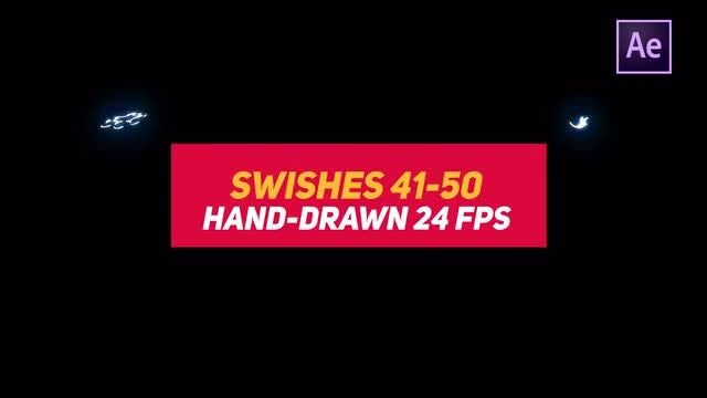 Liquid Elements Swishes 41-50: After Effects Templates