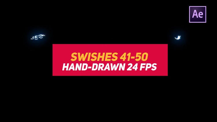 Liquid Elements Swishes 41-50: After Effects Templates