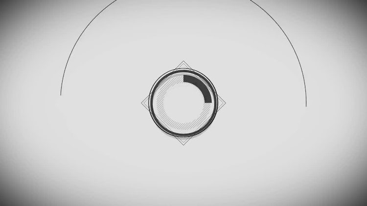Minimal Black & White Logo: After Effects Templates