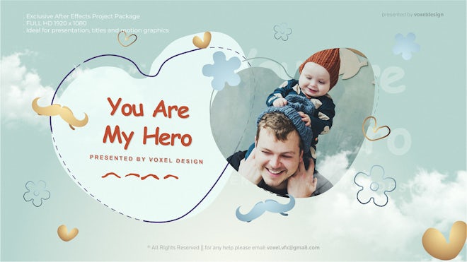 Father's Day Opener Freebies template preview