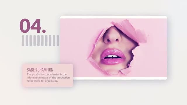 Clean Slideshow: Premiere Pro Templates