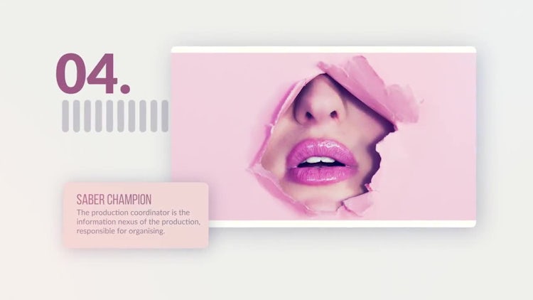 Clean Slideshow: Premiere Pro Templates