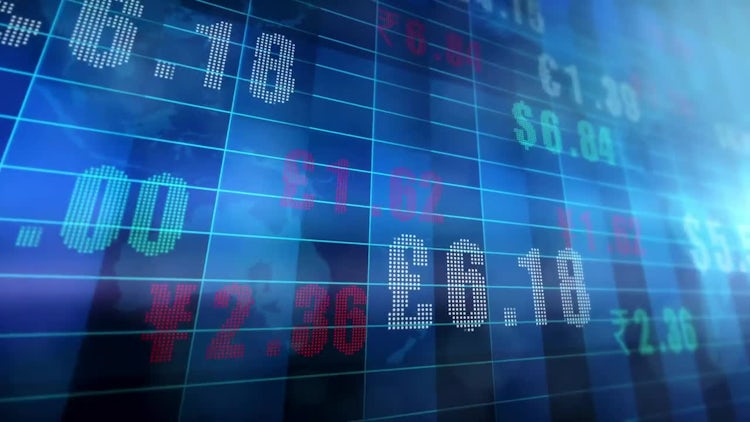 Global Currency Exchange Rates: Stock Motion Graphics