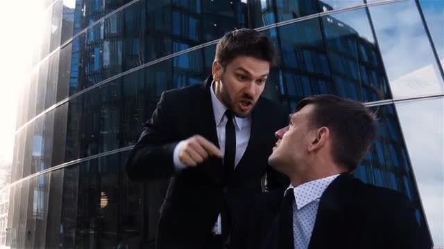 Work Argument With PWD: Stock Video