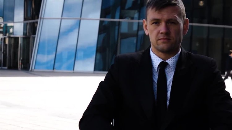 Epic Shot Of Employee PWD: Stock Video
