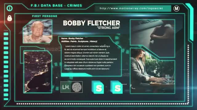 Data Investigation Promo: After Effects Templates