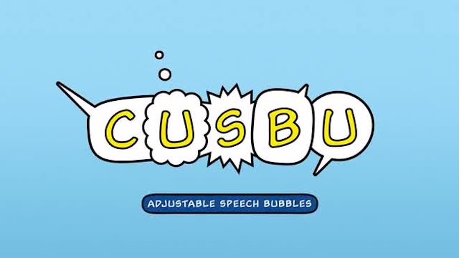 Sketchy Speech Bubbles - After Effects Templates | Motion  