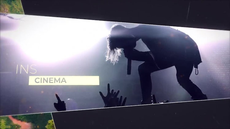 Abstract Cinematic Slideshow: After Effects Templates