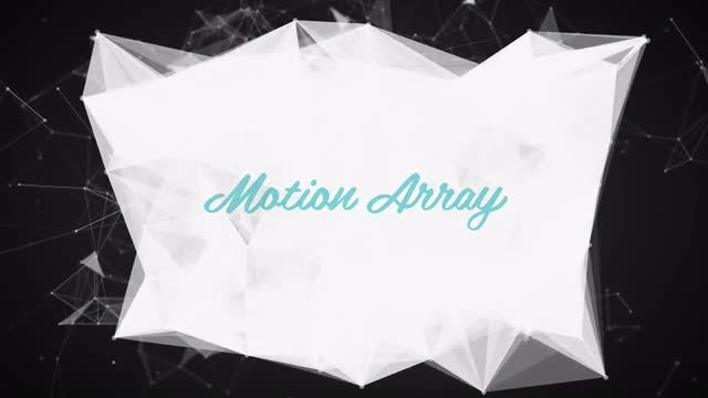 Plexus Style Opener: After Effects Templates