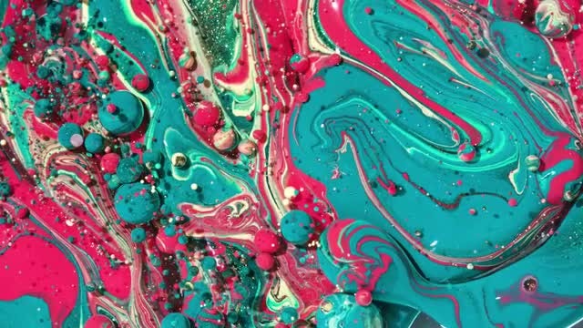 Abstract Bubbles And Blobs: Stock Video