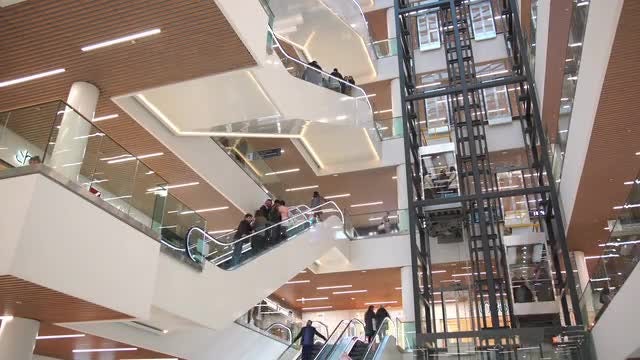 People In The Mall: Stock Video