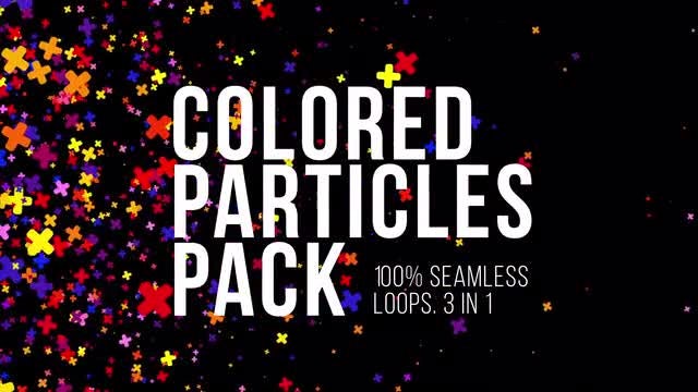 Floral Particles Pack: Stock Motion Graphics