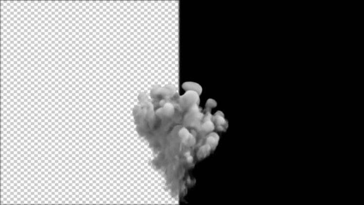 Smoke Explosion: Stock Motion Graphics