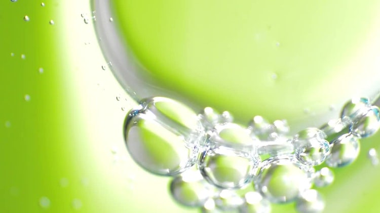 Macro Close-up Of Soap Bubbles : Stock Video