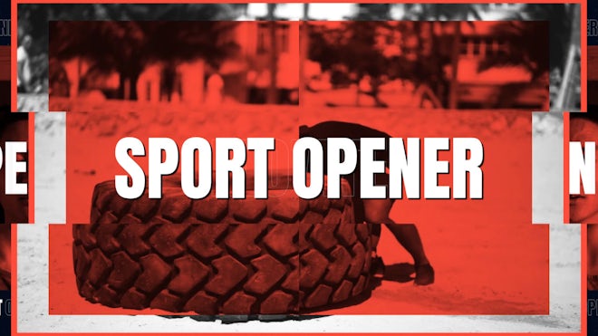 Sport Opener Freebies template preview