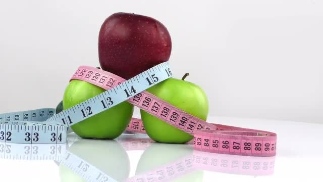 Fruits And Measurement: Stock Video