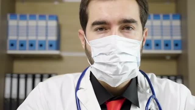 Dolly Shot Of A Doctor: Stock Video