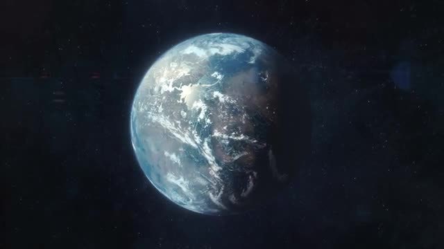 Approaching An Exoplanet: Stock Motion Graphics