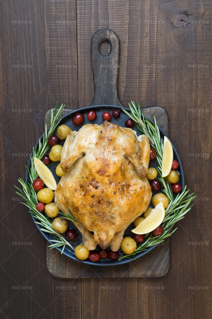 Roasted Chicken: Stock Photos