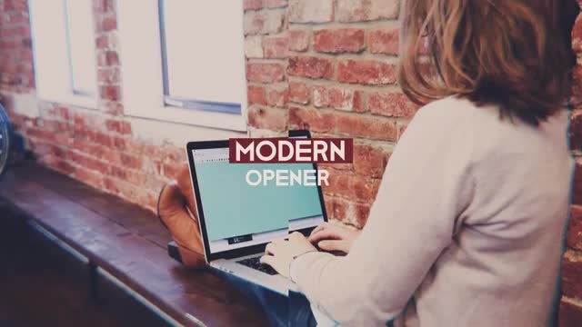 Modern Opener: After Effects Templates