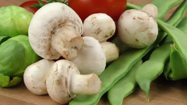 Delicious Mix Of Fresh Vegetables : Stock Video