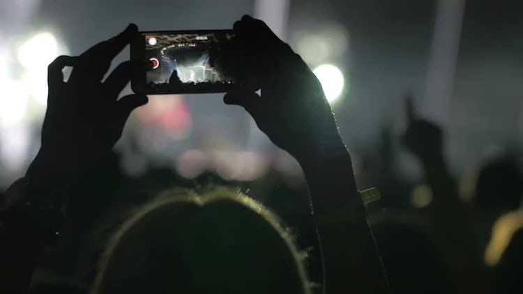Recording A Stage Performance: Stock Video