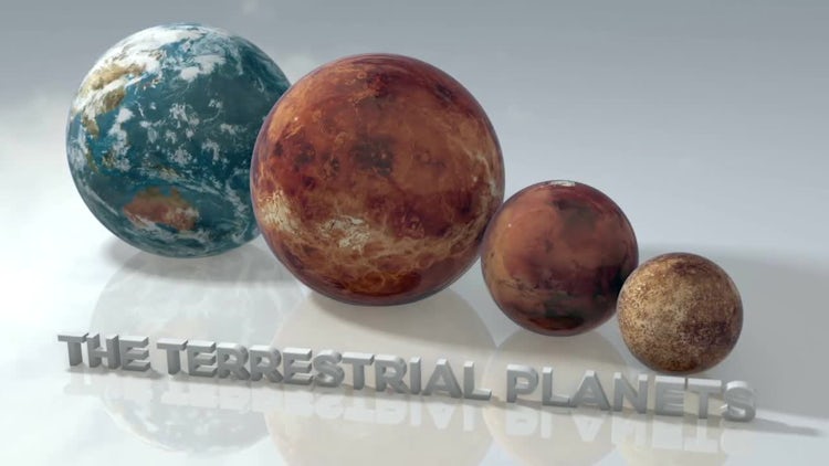 Marble Terrestrial Planets Pack: Stock Motion Graphics