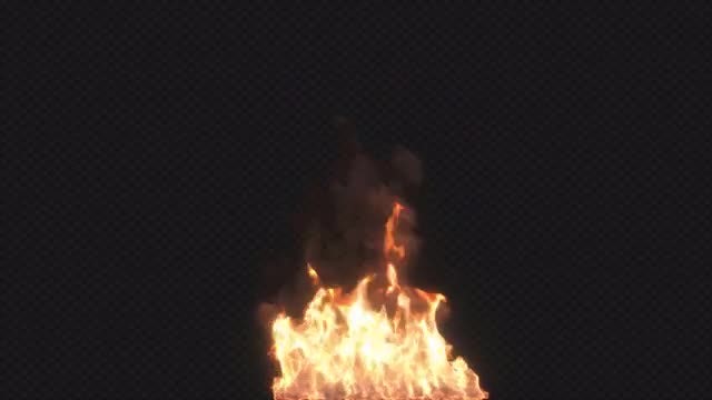 Fire Alpha Channel: Stock Motion Graphics