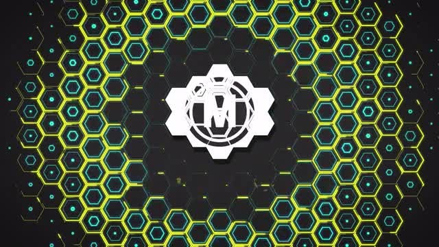 Hexagon Logo Opener: After Effects Templates
