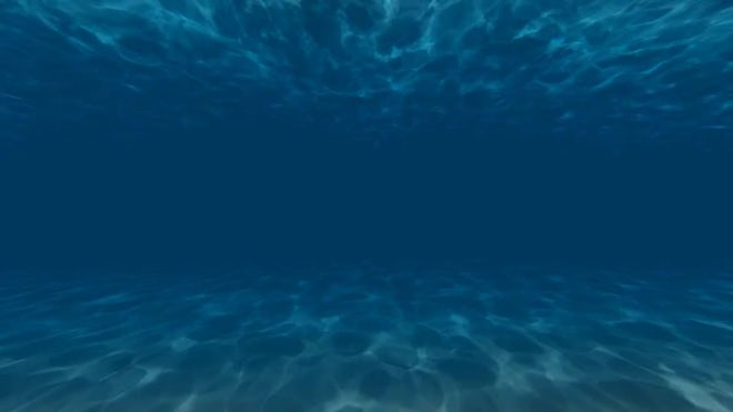 underwater light ripples