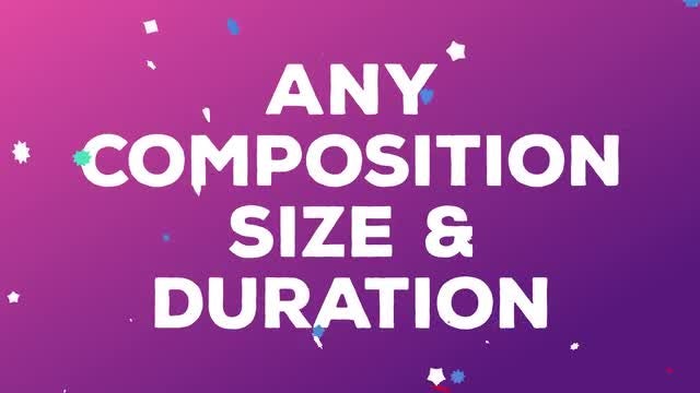 Confetti Generator: After Effects Templates