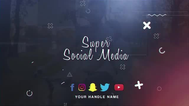 Super Social Media: After Effects Templates
