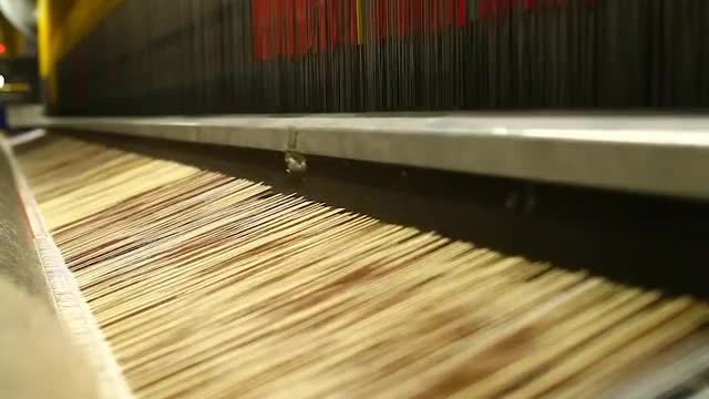 Carpet Weaving Looms: Stock Video