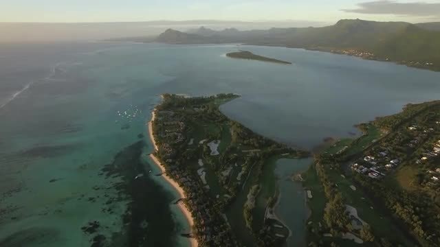 Le Morne Brabant Peninsula : Stock Video