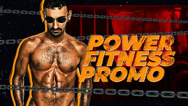 Power Fitness Promo Freebies template preview