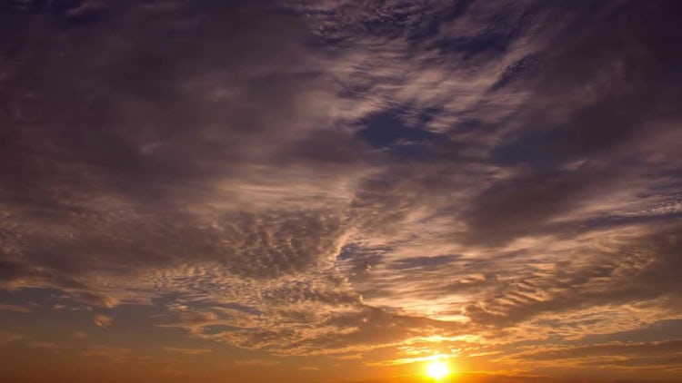 Beautiful Sunset Timelapse: Stock Video