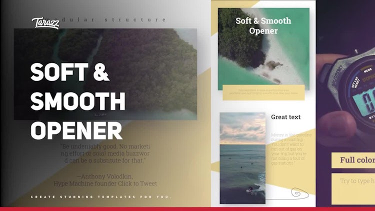 Soft & Smooth Opener: Premiere Pro Templates
