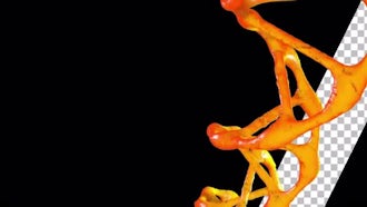 Looping DNA Strand: Motion Graphics