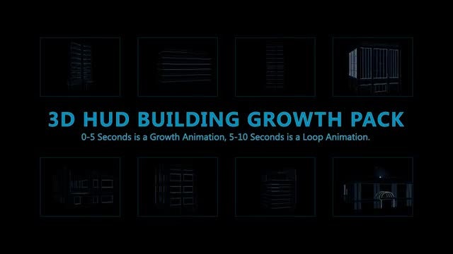 HUD Building Pack 01: Stock Motion Graphics