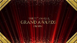 awards ceremony titles premiere pro templates free