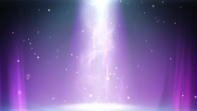 Magic Light Column Loop: Stock Motion Graphics