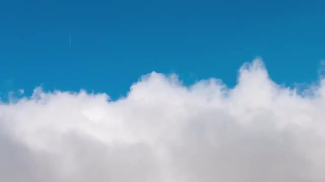 Flying Through Clouds Time Lapse: Stock Video
