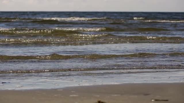 Ocean Waves Slow Motion: Stock Video