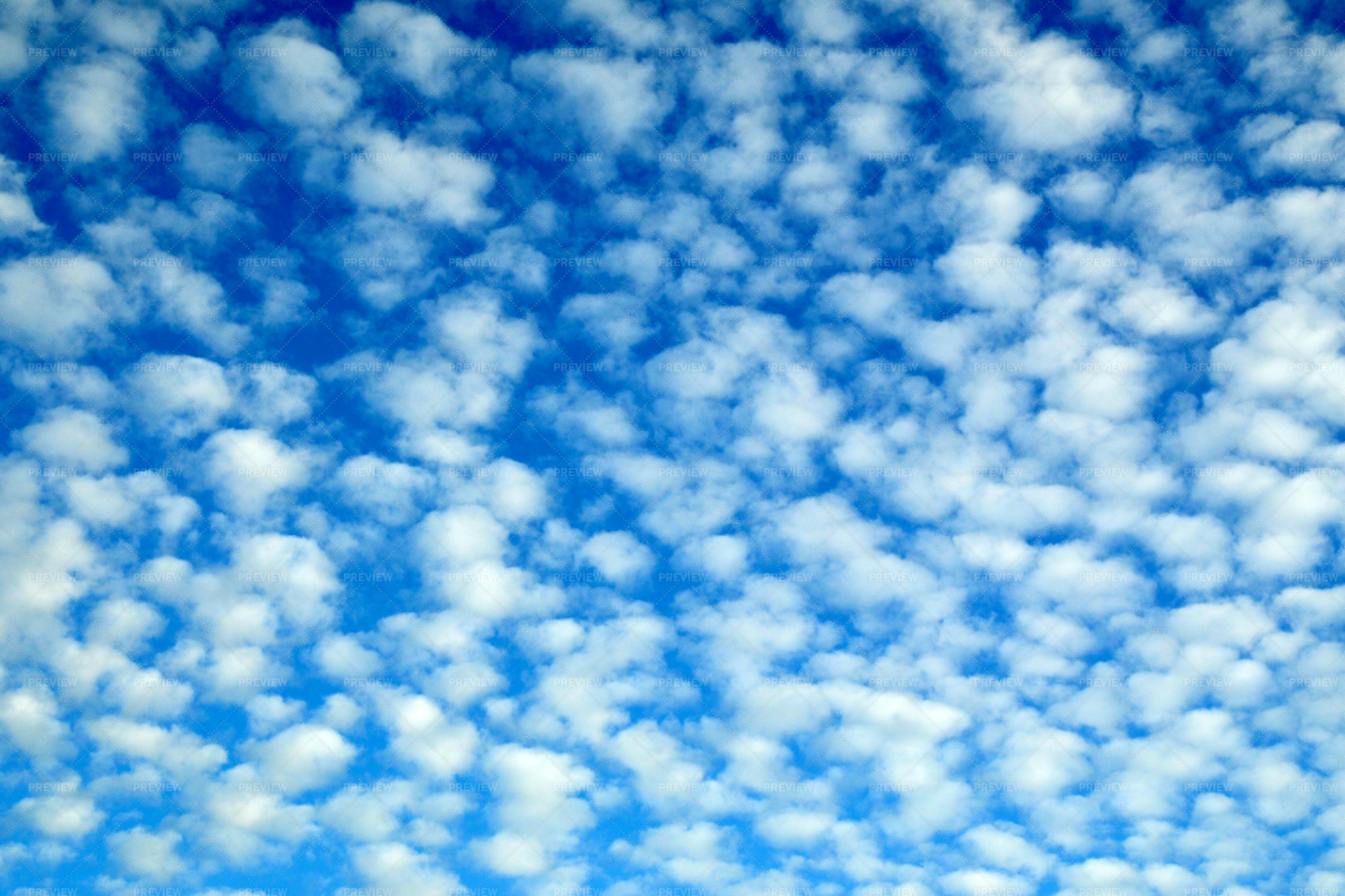 Many Small Fluffy Clouds - Stock Photos | Motion Array