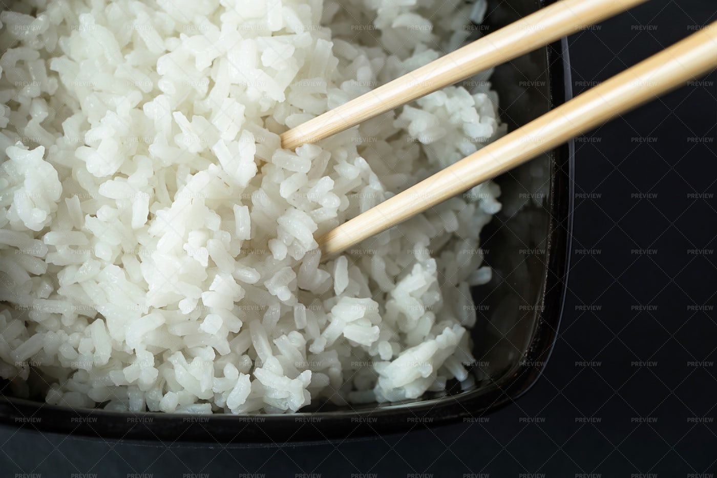 Boiled White Rice Stock Photos Motion Array