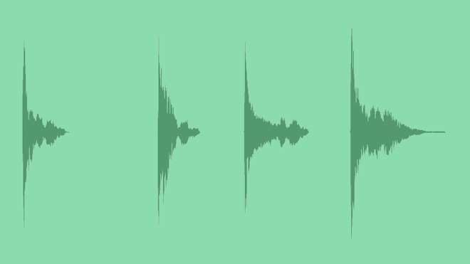 Blows On A Metal Pipe: Sound Effects