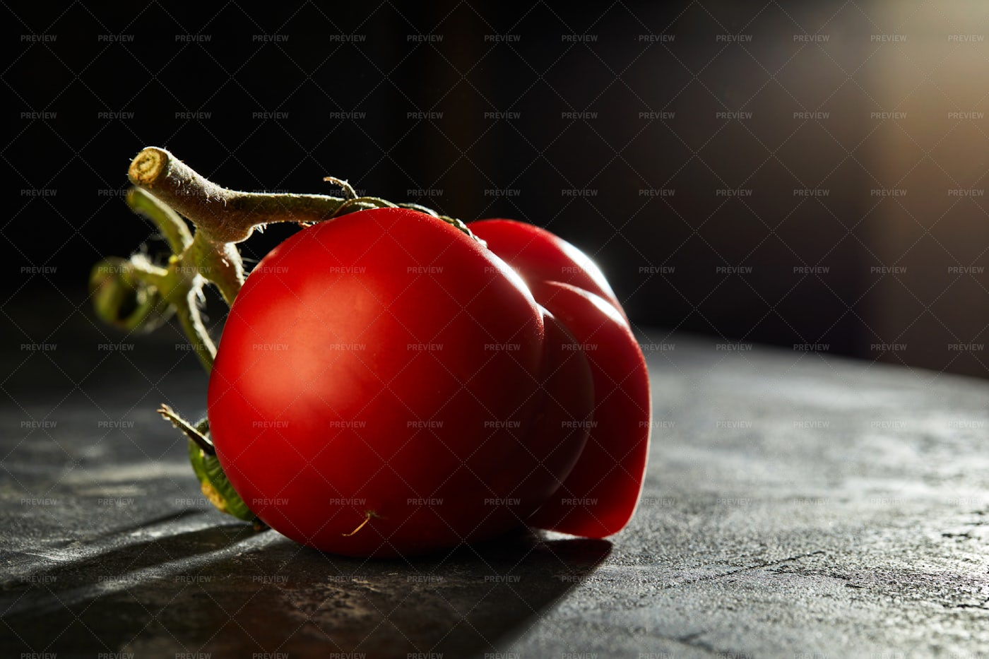 Malformed Mutant Tomato: Stock Photos