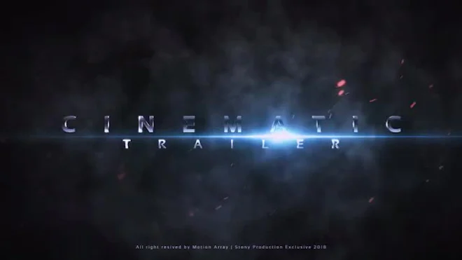 Action Trailer After Effects Templates Motion Array