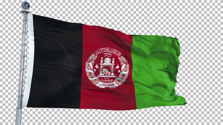 Afghanistan Flag Animation Stock Motion Graphics Motion Array